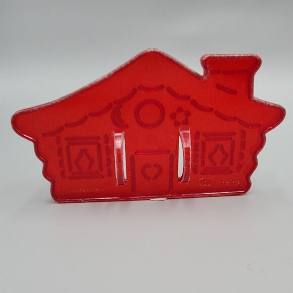 Vintage 1940s Hansel & Gretel Nursery Rhyme Cookie Cutter Set with Cottage Witch - Picture 2 of 8